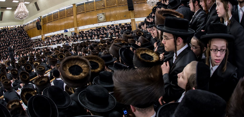 פורים בחצרות הקודש בארה"ב • תיעוד ענק