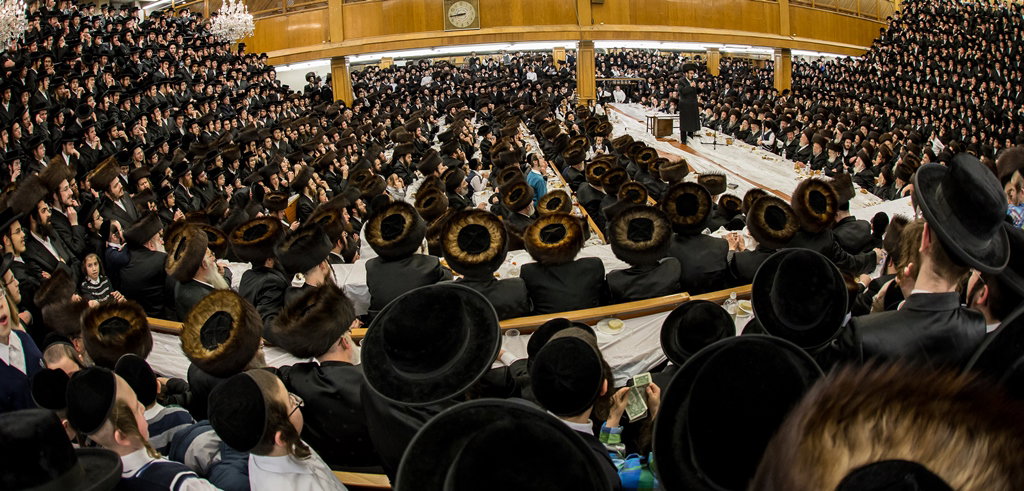 פורים בחצרות הקודש בארה"ב • תיעוד ענק