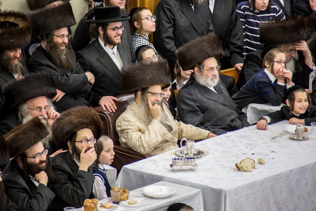 פורים בחצרות הקודש בארה"ב • תיעוד ענק