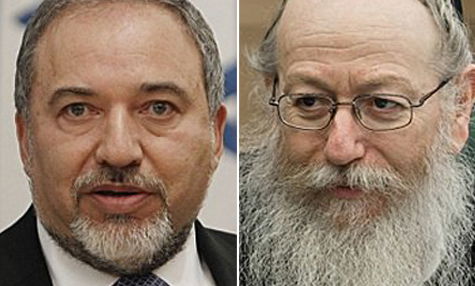 מלחמה על כלום בין יעקב ליצמן לאביגדור ליברמן בגלל WhatsApp