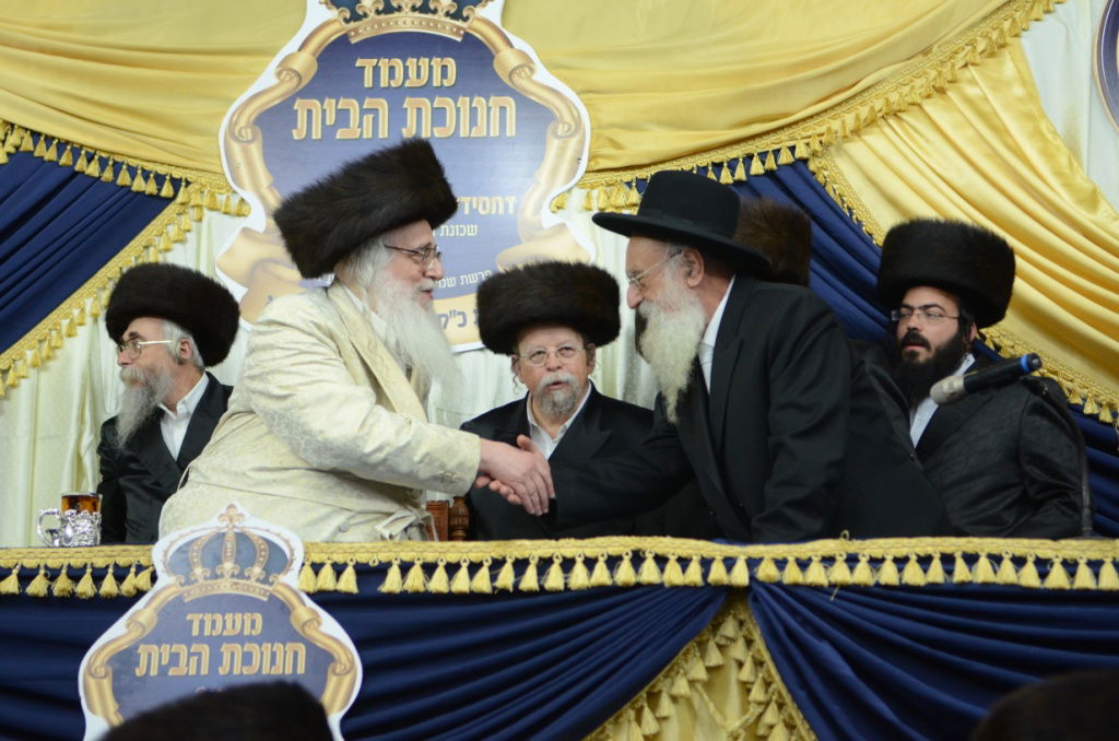 שבת היסטורית בביתר עילית בראשות האדמו"ר מצאנז • תיעוד ענק