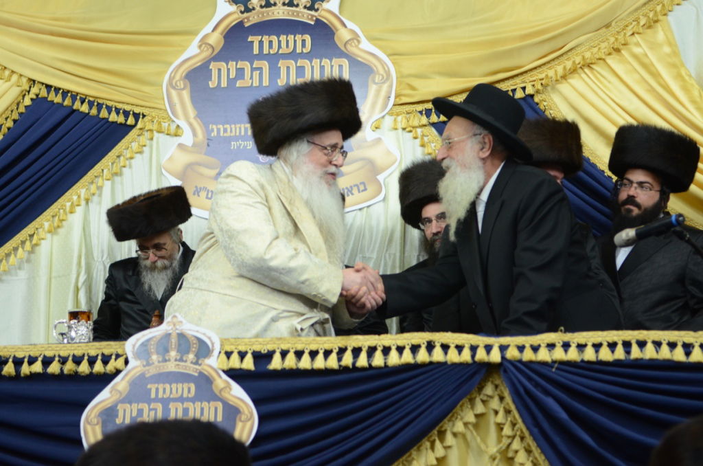 שבת היסטורית בביתר עילית בראשות האדמו"ר מצאנז • תיעוד ענק