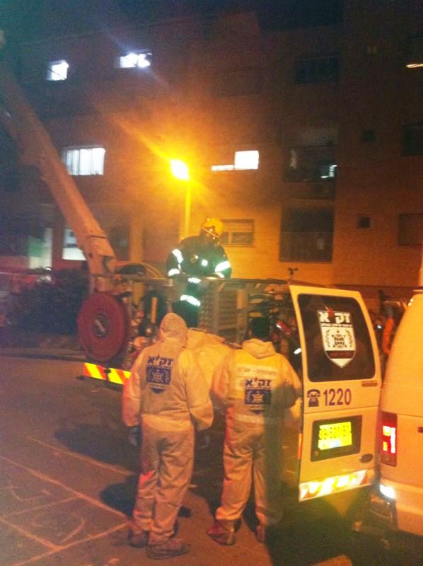 ביתר עילית: גופת הנפטר חולצה עם מנוף