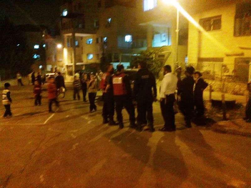 ביתר עילית: גופת הנפטר חולצה עם מנוף