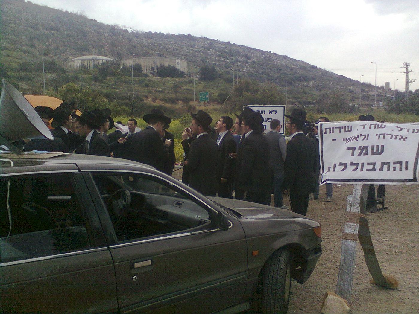 תיעוד: תלמיד הישיבה שוחרר מכלא 6 וזכה לקבלת פנים