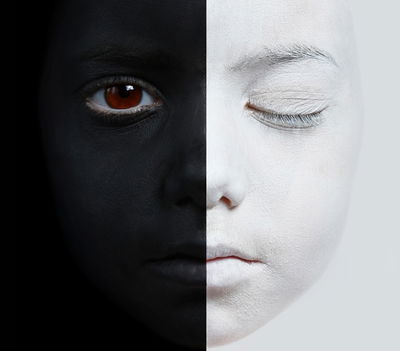 חצי-חצי. אילוסטרציה