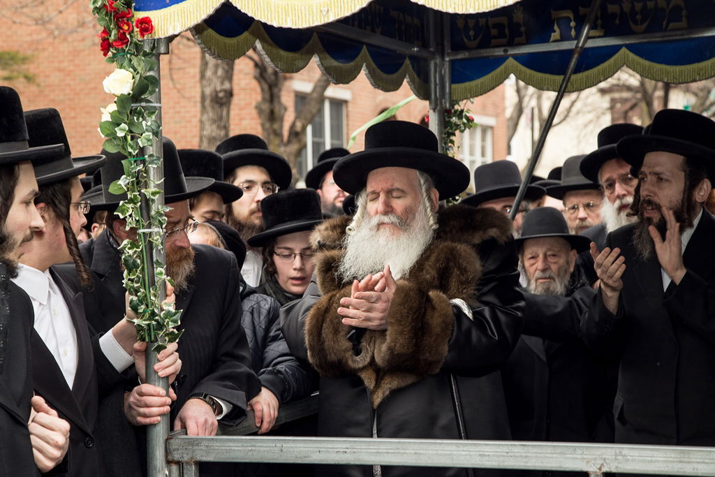 בורו פארק: הכנסת ספר תורה לביהמ"ד באבוב
