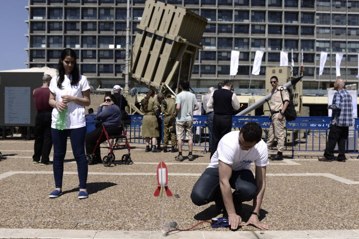 אטרקציה בתל אביב: כיפת ברזל • תמונות