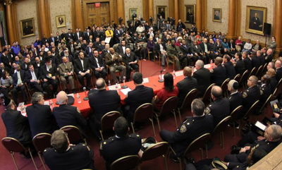 ניו יורק: מפכ"ל המשטרה נפגש עם עסקני היהדות החרדית