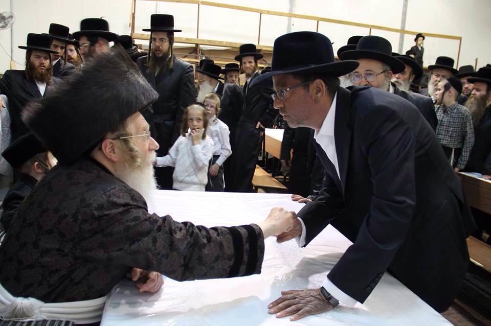 שמשון דלבקוביץ ז"ל אצל האדמו"ר מקרעטשניף בחנוכה האחרון