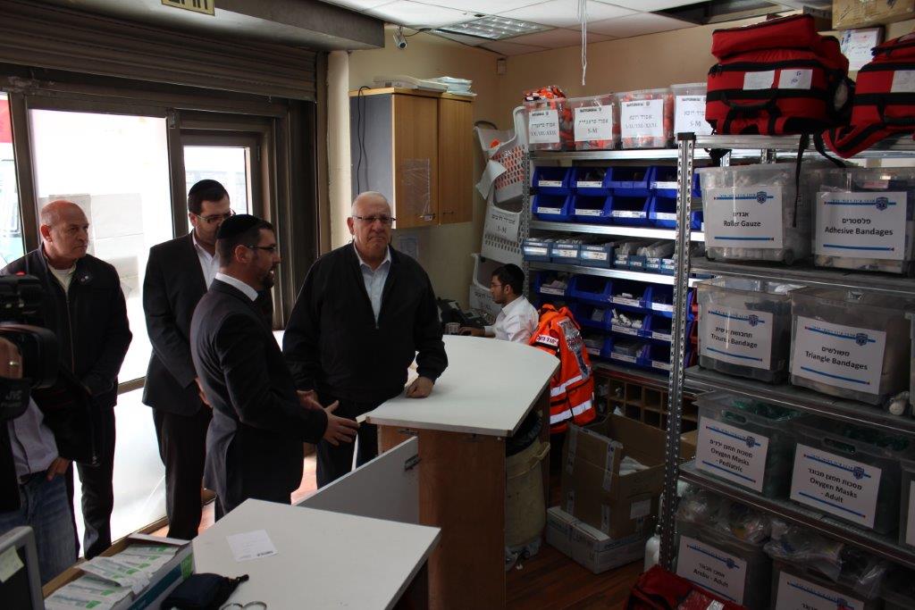 ריבלין: תרומת אחוד הצלה חשובה לא פחות משירות צבאי