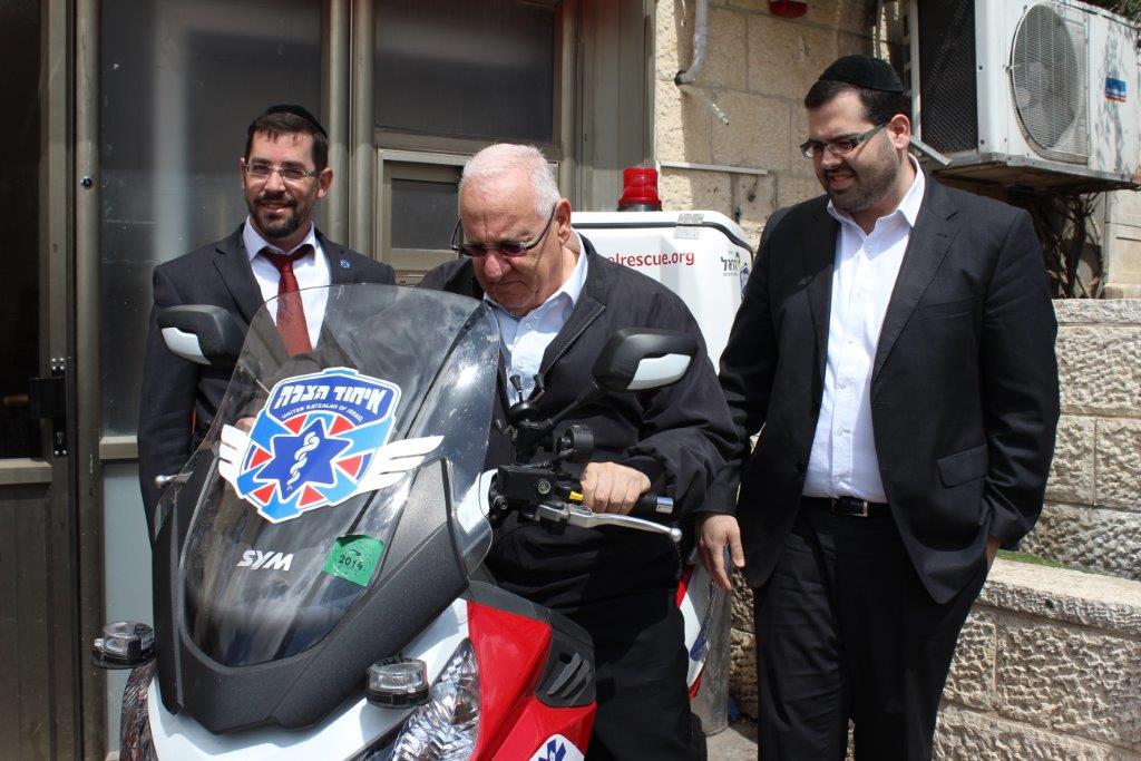 ריבלין: תרומת אחוד הצלה חשובה לא פחות משירות צבאי