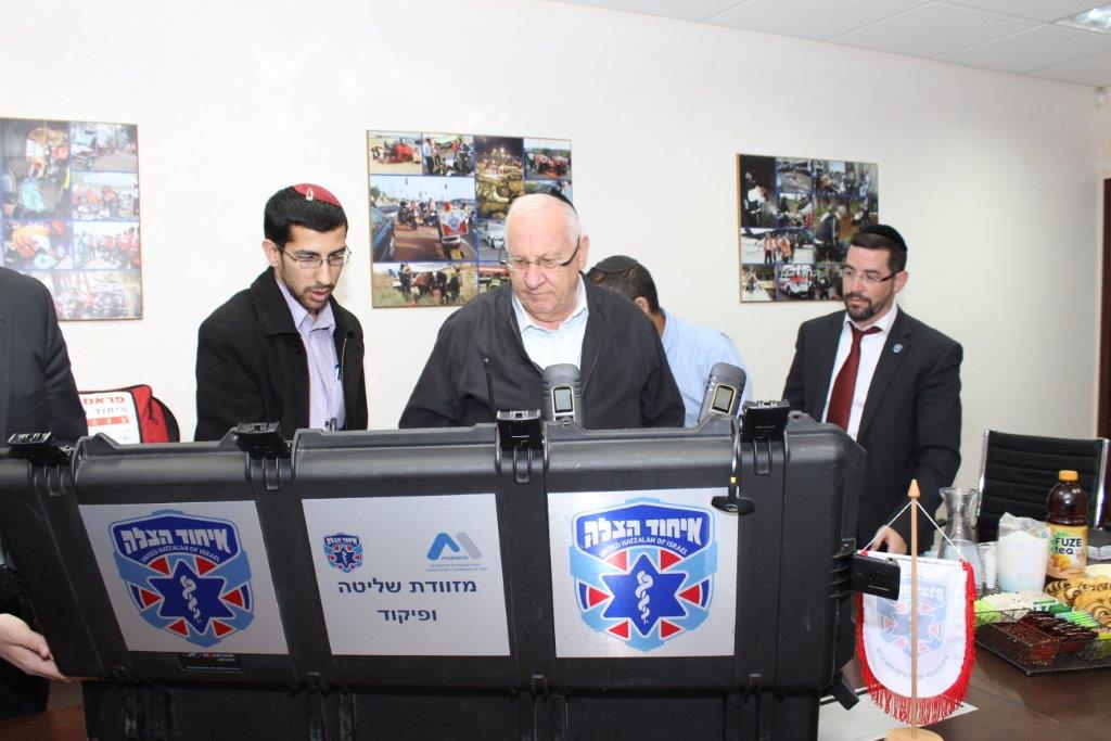 ריבלין: תרומת אחוד הצלה חשובה לא פחות משירות צבאי