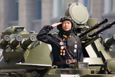 חיילים בצפון קוריאה