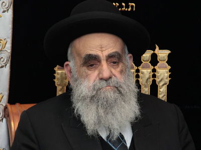 הנואם המרכזי, הגאון רבי משה צדקה