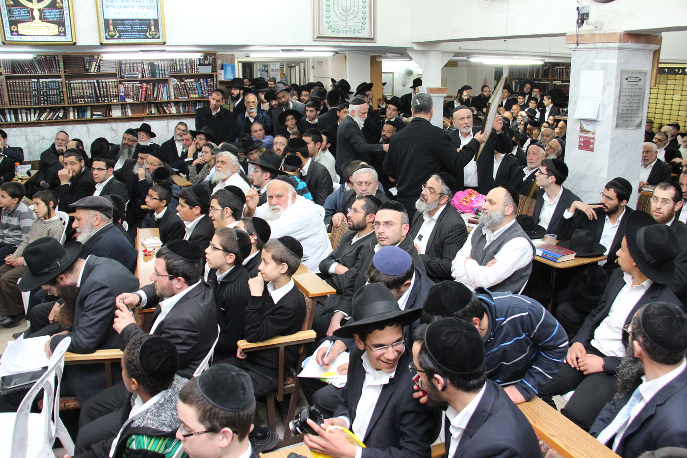 תיעוד: עצרת מספד לרגל 12 חודשים לפטירת הגאון רבי יעקב יוסף זצ"ל