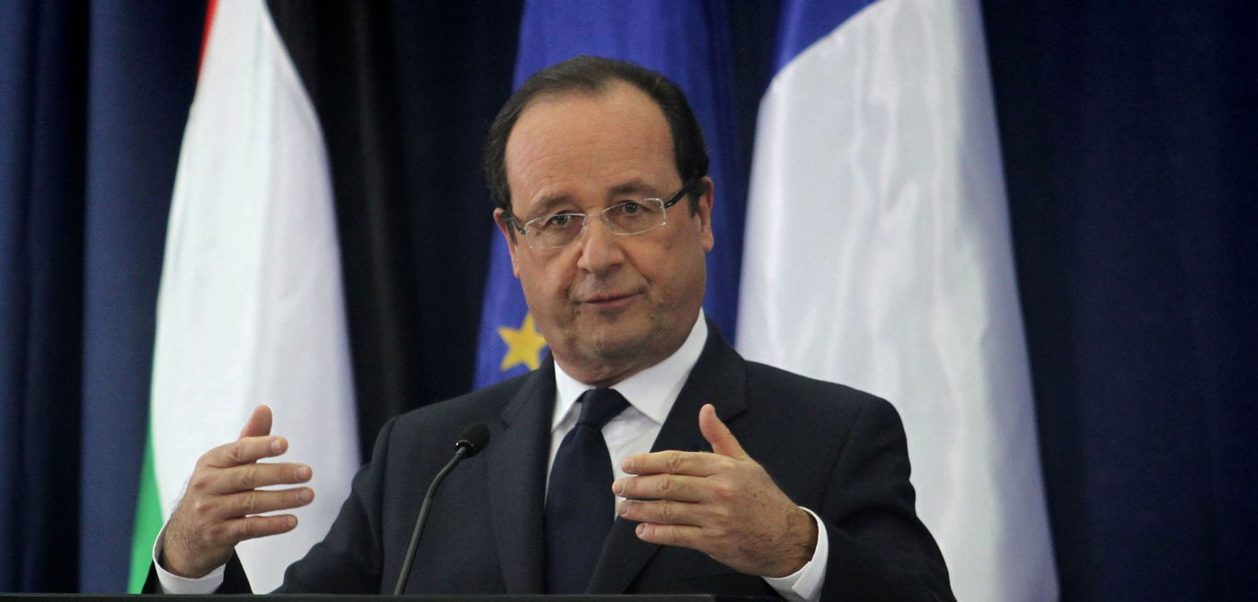 נשיא צרפת פרנסואה הולנד