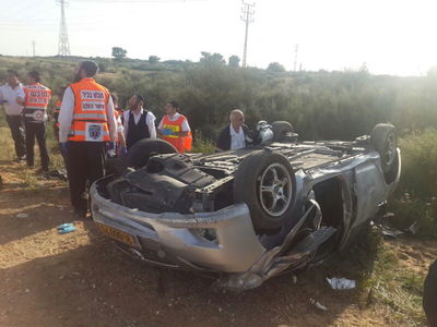 התאונה בכביש 4 היום