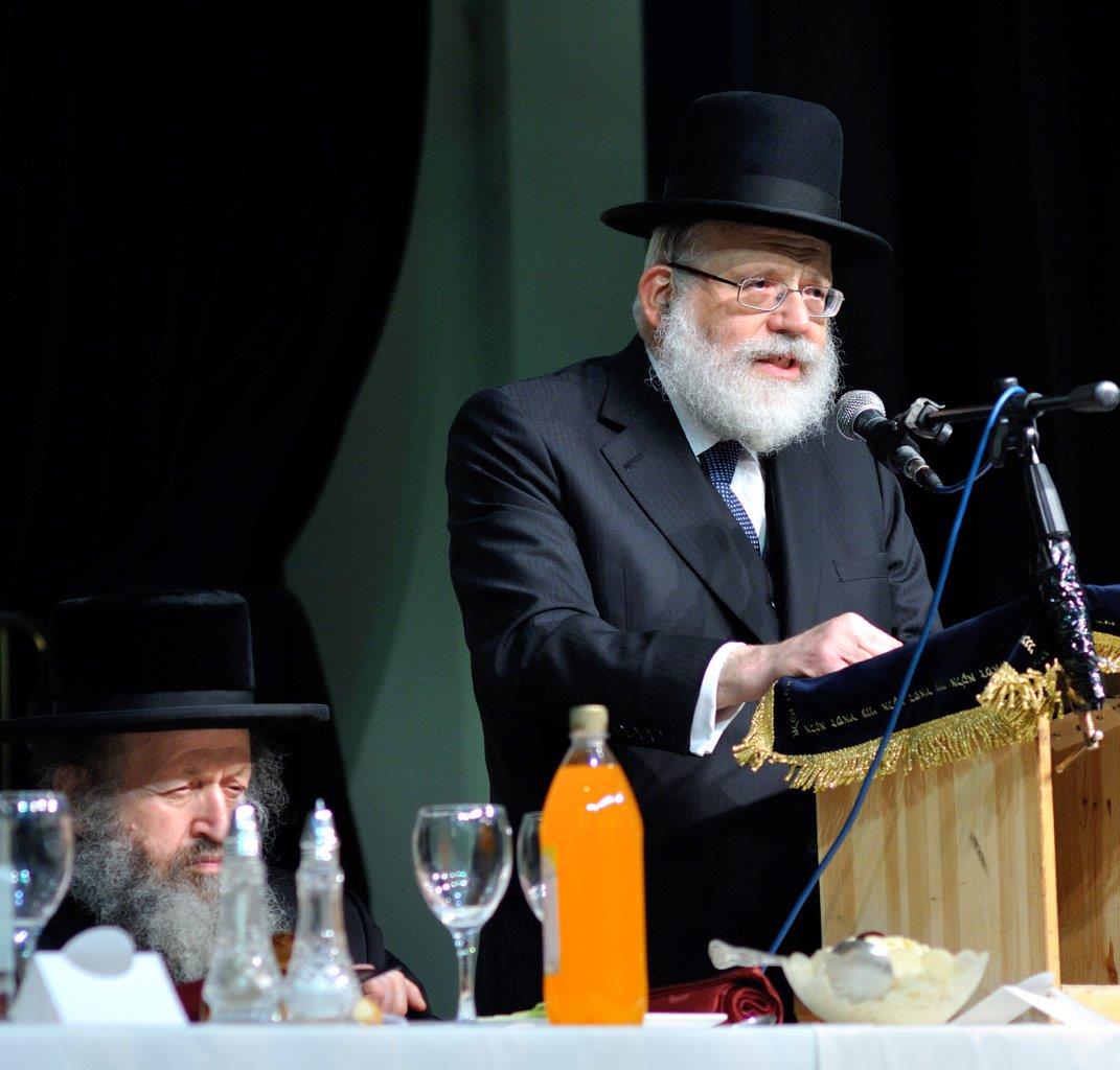 צפו: מיליארדרים ואדמו"רים חגגו יחד