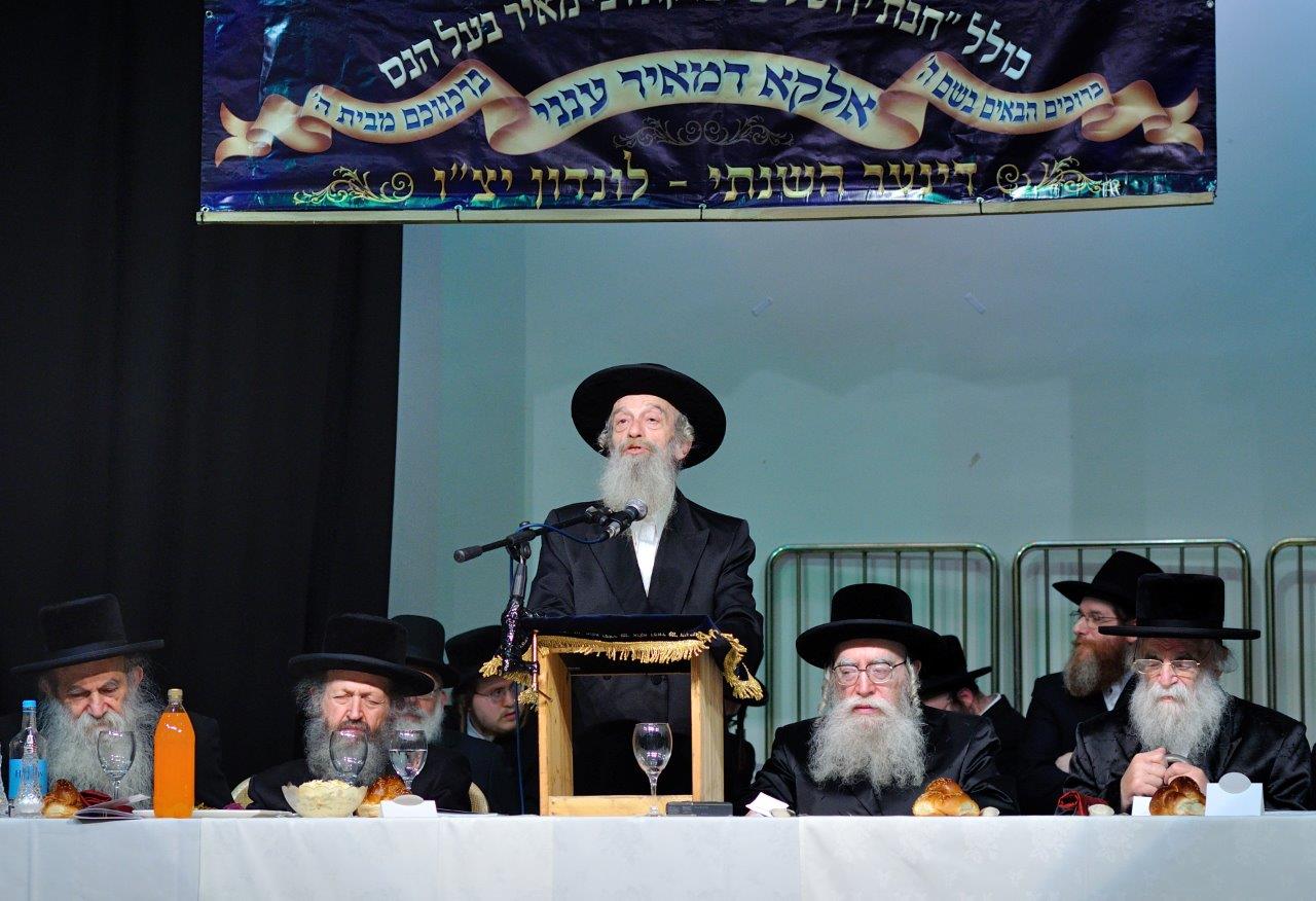 צפו: מיליארדרים ואדמו"רים חגגו יחד