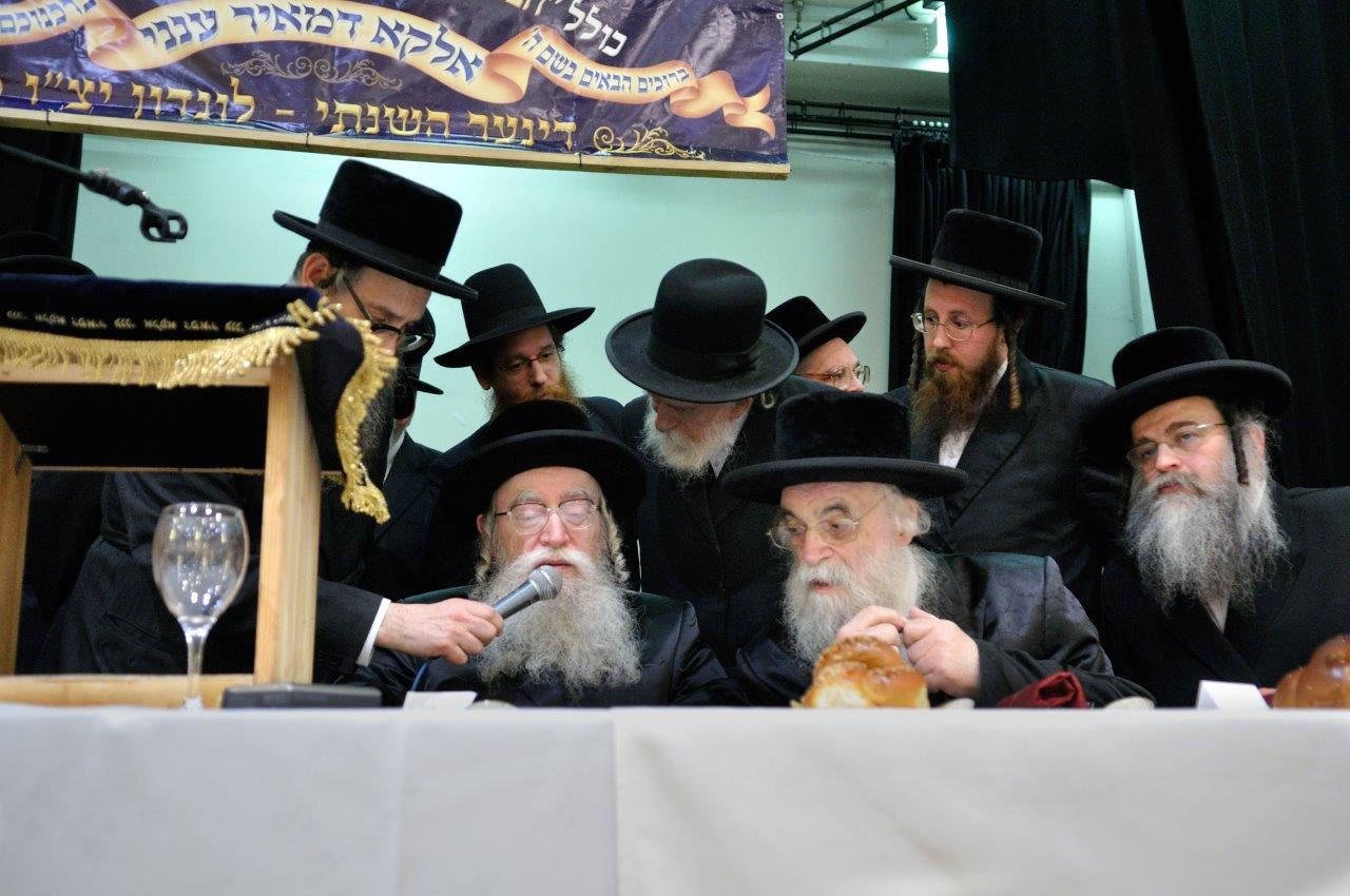 צפו: מיליארדרים ואדמו"רים חגגו יחד