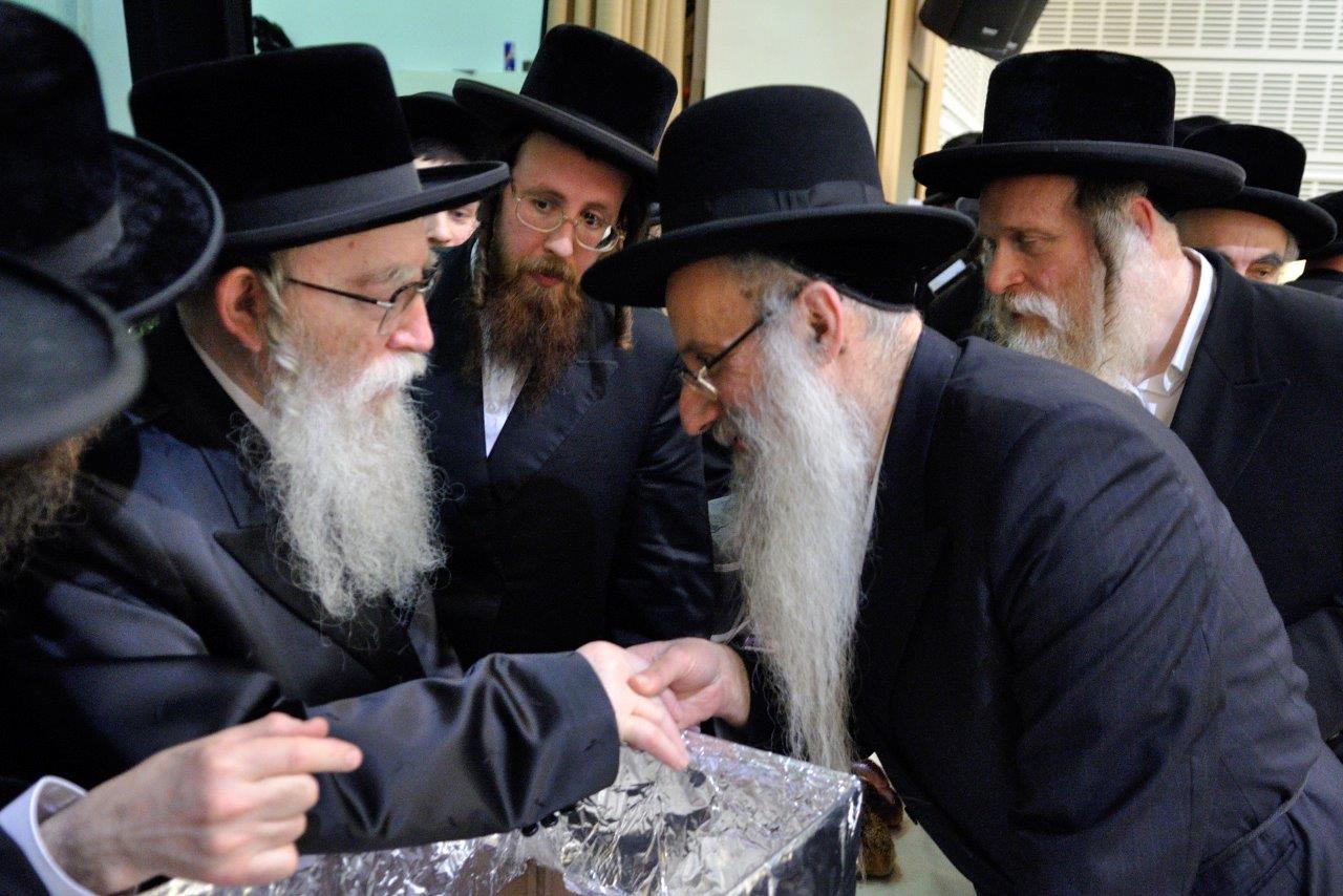 צפו: מיליארדרים ואדמו"רים חגגו יחד