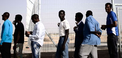 מסתננים סמוך למתקן חולות