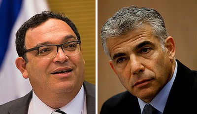 יאיר לפיד ושי פירון