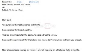 השבת שהצילה מהתרסקות המטוס המלזי - עכשיו הסרט