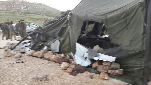 המחנה הצבאי שהושחת