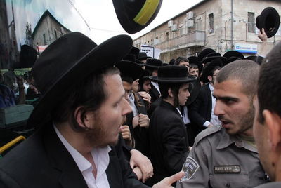 תיעוד ענק: ההפגנה האלימה בגאולה