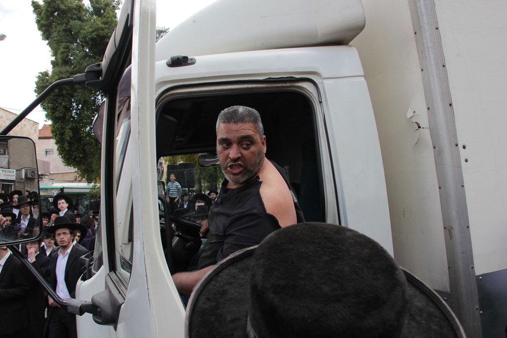 תיעוד ענק: ההפגנה האלימה בגאולה