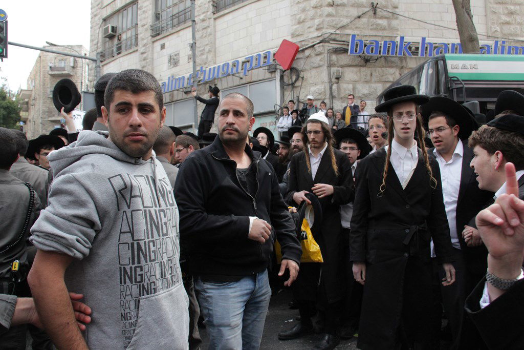 תיעוד ענק: ההפגנה האלימה בגאולה