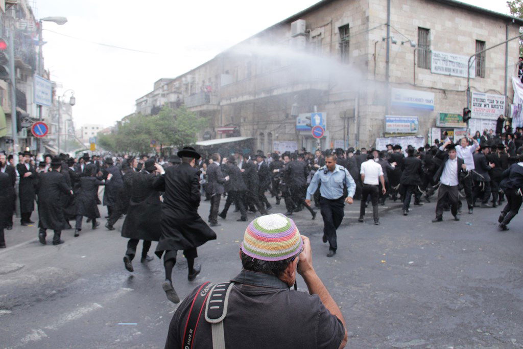 תיעוד ענק: ההפגנה האלימה בגאולה
