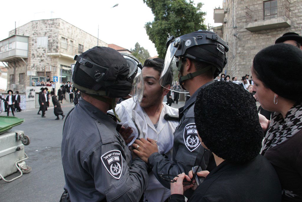 תיעוד ענק: ההפגנה האלימה בגאולה