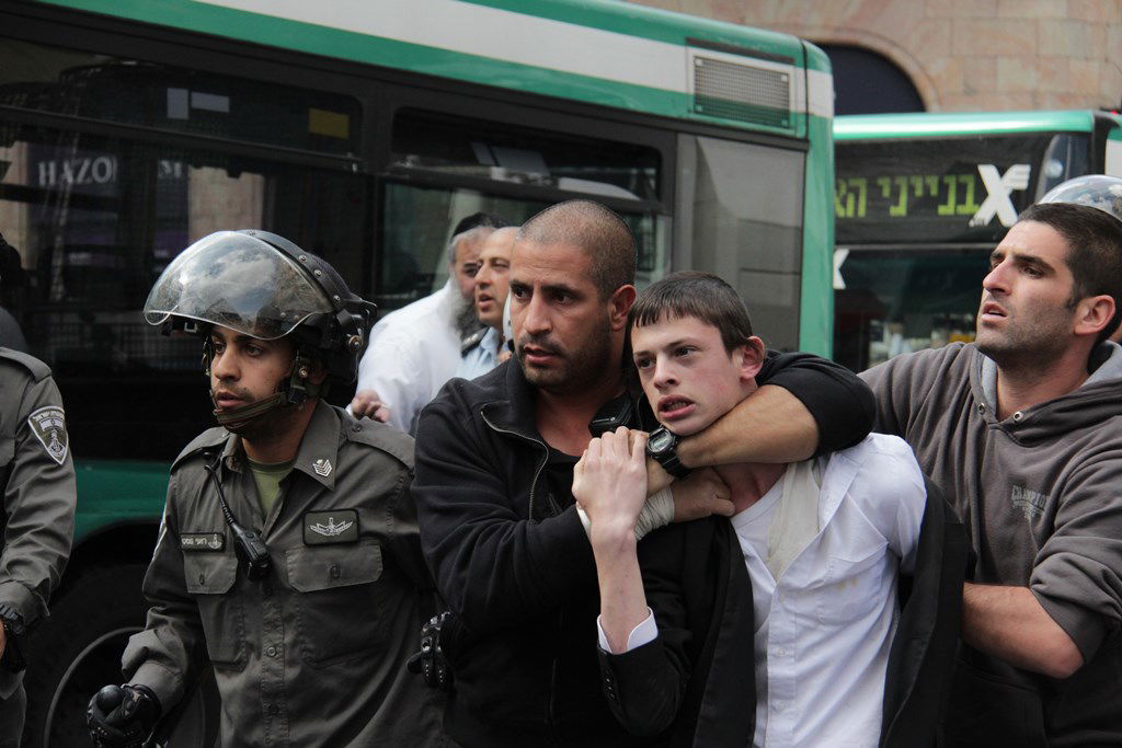 תיעוד ענק: ההפגנה האלימה בגאולה