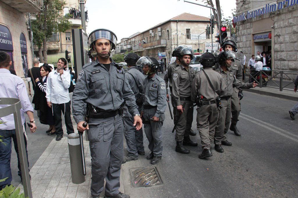תיעוד ענק: ההפגנה האלימה בגאולה