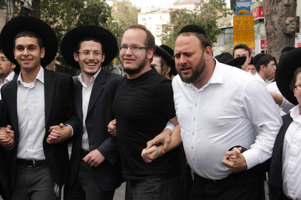 תיעוד ענק: ההפגנה האלימה בגאולה