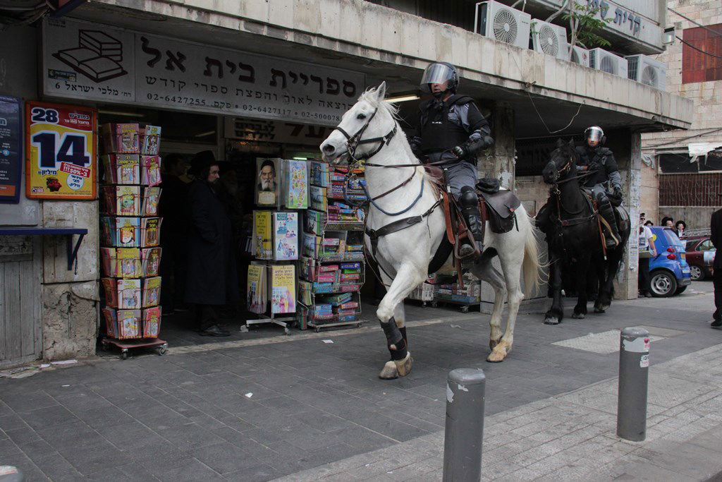 תיעוד ענק: ההפגנה האלימה בגאולה