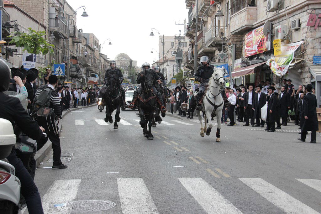 תיעוד ענק: ההפגנה האלימה בגאולה