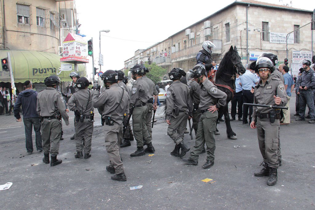 תיעוד ענק: ההפגנה האלימה בגאולה