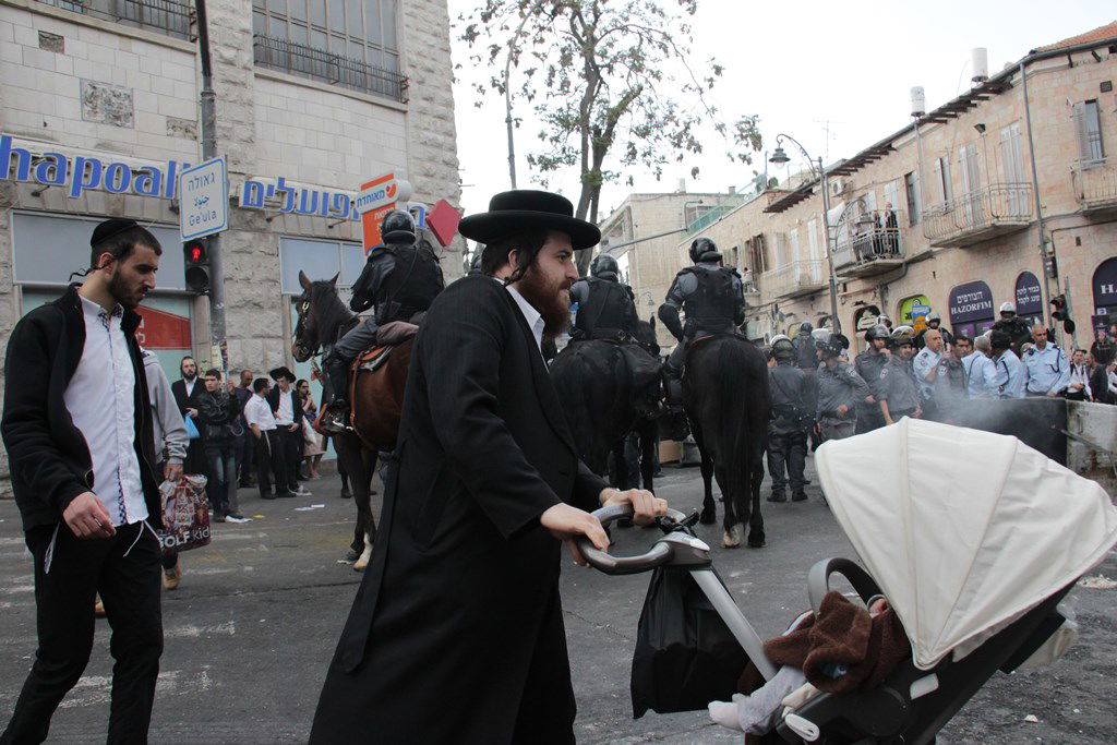 תיעוד ענק: ההפגנה האלימה בגאולה