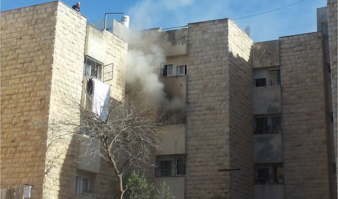 השריפה בקריית ארבע, הבוקר