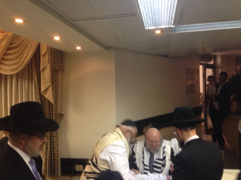 צפו בתיעוד: ברית לנכד של ח"כ יעקב אשר