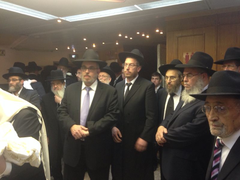 צפו בתיעוד: ברית לנכד של ח"כ יעקב אשר