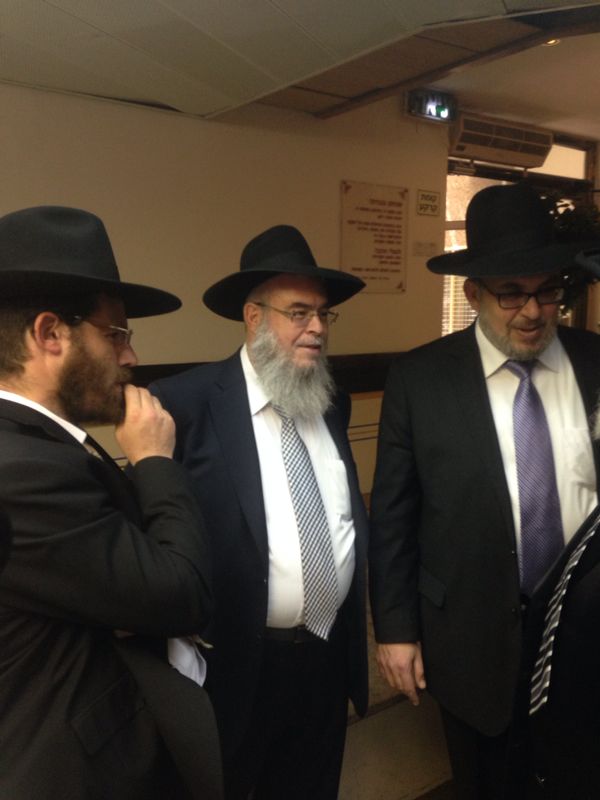 צפו בתיעוד: ברית לנכד של ח"כ יעקב אשר