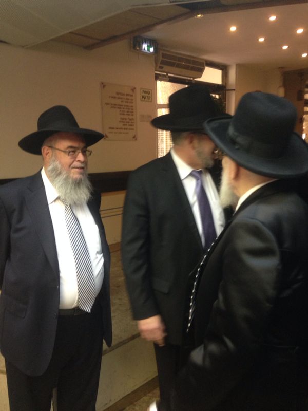 צפו בתיעוד: ברית לנכד של ח"כ יעקב אשר