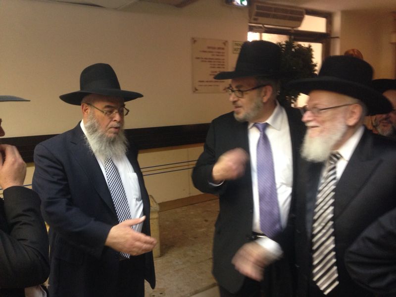 צפו בתיעוד: ברית לנכד של ח"כ יעקב אשר