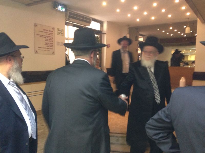 צפו בתיעוד: ברית לנכד של ח"כ יעקב אשר