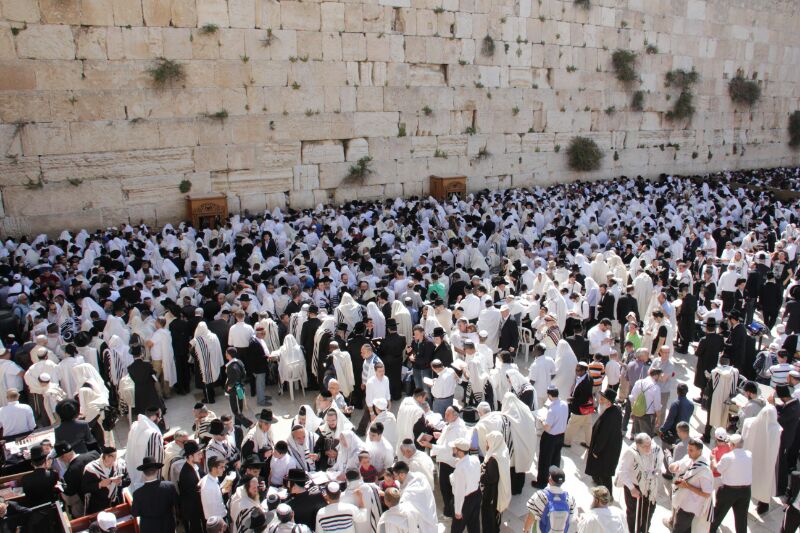 יְבָרֶכְךָ ה' וְיִשְׁמֶרְךָ: • תיעוד ענק: ברכת כהנים בכותל המערבי